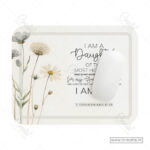 Daughter of the Most High King Mouse Pad – 2 Corinthians 6:18 Identity in Christ - Image 2
