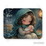 He Who Formed the Stars Mouse Pad – A Quiet Reflection of God’s Love