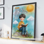 Truth That Sets You Free Christian Poster – Finding Freedom in God’s Word | John 8:32 - Image 6