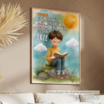 Truth That Sets You Free Christian Poster – Finding Freedom in God’s Word | John 8:32 - Image 10