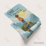 Cast Your Anxiety Christian Poster – He Cares for You | 1 Peter 5:7 - Image 16