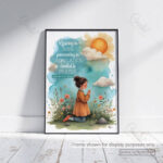 Rejoicing in Hope Christian Poster – Persevering Through Trials with Prayer | Romans 12:12 - Image 4