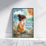 Rejoicing in Hope Christian Poster -- A Call to Prayer, Patience, and Joyful Faith | Romans 12:12 - Image 4