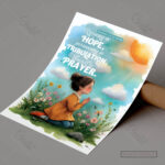 Rejoicing in Hope Christian Poster -- Faith, Patience, and Prayer in Every Season | Romans 12:12 - Image 7