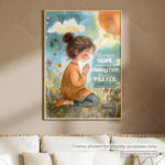 Rejoicing in Hope Christian Poster -- A Call to Prayer, Patience, and Joyful Faith | Romans 12:12 - Image 9