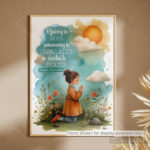 Rejoicing in Hope Christian Poster – Persevering Through Trials with Prayer | Romans 12:12 - Image 11