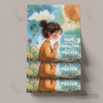 Rejoicing in Hope Christian Poster -- A Call to Prayer, Patience, and Joyful Faith | Romans 12:12 - Image 17