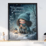 My Peace I Give You Christian Poster – Resting in Christ’s Promise of Peace | John 14:27 - Image 2