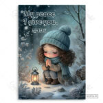 My Peace I Give You Christian Poster – Resting in Christ’s Promise of Peace | John 14:27