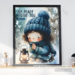 Peace from Jesus Christian Poster – My Peace I Give You | John 14:27 - Image 2