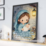 Jesus Our Savior Christian Poster – He Will Save His People | Matthew 1:21 - Image 6