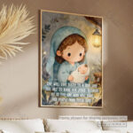 Jesus Our Savior Christian Poster – He Will Save His People | Matthew 1:21 - Image 10