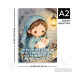 Jesus Our Savior Christian Poster – He Will Save His People | Matthew 1:21 - Image 3