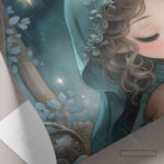 Jesus Incarnation Christian Poster – He Who Formed the Stars Learned Love in Her Arms - Image 15