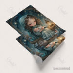 Jesus Incarnation Christian Poster – He Who Formed the Stars Learned Love in Her Arms - Image 16