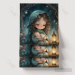 Jesus Incarnation Christian Poster – He Who Formed the Stars Learned Love in Her Arms - Image 17