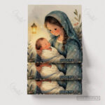 For Unto Us a Child Is Born Christian Poster – Hope Given to the World | Isaiah 9:6 - Image 17