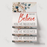Believe You Have Received Christian Poster – Trusting God in Faith | Mark 11:24 - Image 17