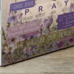 Prayer and Peace Christian Laptop Skin – Scripture Encouragement Design - Image 2