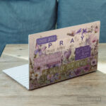 Prayer and Peace Christian Laptop Skin – Scripture Encouragement Design - Image 3