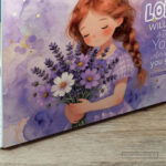 The Lord Will Be With You Christian Laptop Skin – Joshua 1:9 Scripture - Image 2