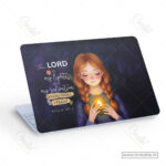 The Lord Is My Light Christian Laptop Skin – Psalm 27:1 Scripture