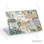 Christian Scripture Collage Laptop Skin – Daily Faith Reminder Design