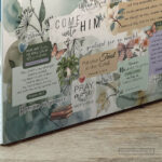 Christian Scripture Collage Laptop Skin – Daily Faith Reminder Design - Image 2