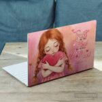 Trust in the Lord Christian Laptop Skin – Proverbs 3:5 Scripture - Image 3