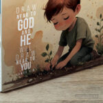 Draw Near to God Christian Laptop Skin – James 4:8 Scripture - Image 2