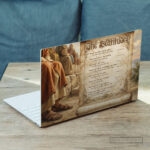 The Beatitudes Christian Laptop Skin – Matthew 5:3–10 Scripture - Image 2