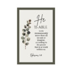 Ephesians 3:20 wall art