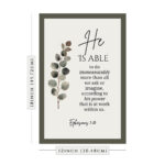Scripture wall art acrylic print