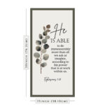 Eucalyptus Christian wall art