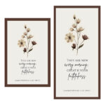 Morning devotion wall art