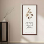 New every morning scripture print