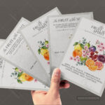 The Fruit of the Spirit - Double-Sided Scripture Card | Galatians 5:22-23 (NIV) | Watercolor Botanical | Pack of 20 - Image 5