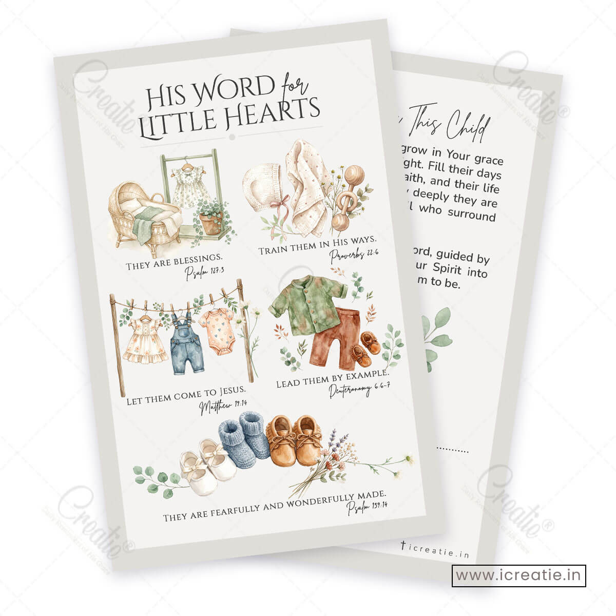 Christian Baby Gift Card India